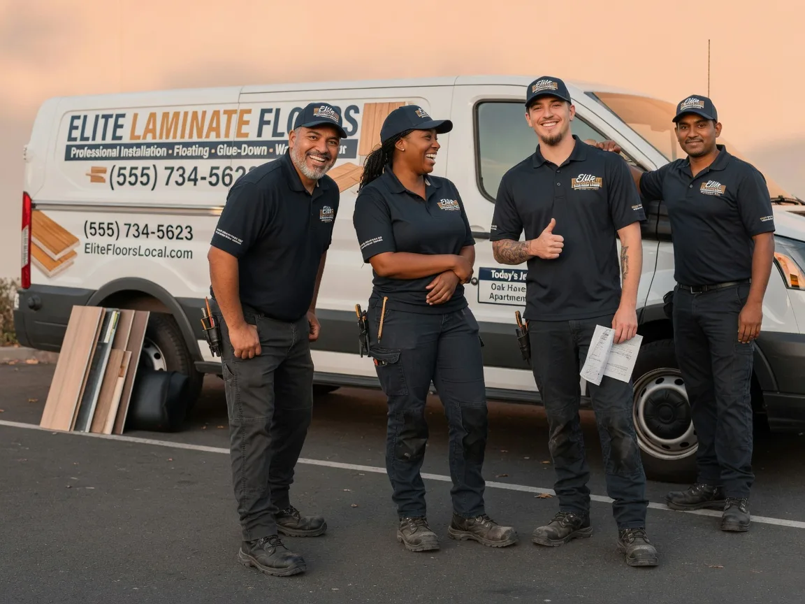 Laminate flooring installation company in Bourbon, IN
